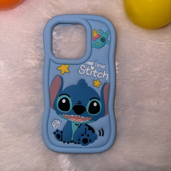 Blue Stitch iPhone case - Picture 2 of 3